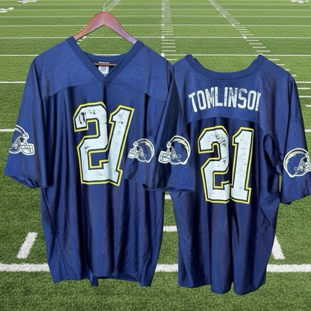Vintage LaDainian Tomlinson San Diego Chargers NFL Jersey XXL 21 Football